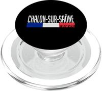 Chalon-sur-Saône Drapeau France Fierté de la Ville PopSockets PopGrip pour MagSafe