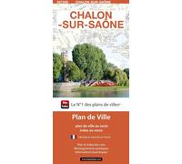 Chalon-sur-Saône, Saône-et-Loire - Plan de ville | Blay Foldex