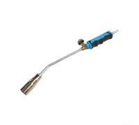 Chalumeau à pour gaz 76cm Acier pour Désherbage Thermique et Barbecue - Flamme Réglable avec Adaptateur Propane pour Jardin(35 (double opening))