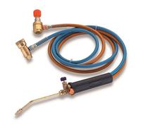 Chalumeau Bi-Gaz Oxygène M10 et Gaz Butane Propane Tuyaux 1.5 m KEMPER