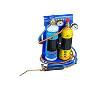 Chalumeau BI Gaz Pro 110 Bar Oxygène / Propane Réducteurs GAZ Manomètres + 2 pointes OXYKIT 3300°C KEMPER