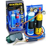 Chalumeau BI Gaz Professionnel OXYKIT 3300°C Avec réducteurs GAZ Manomètres +2 p