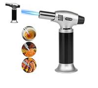 Chalumeau de cuisine - Professionnel - Rechargeable - Température 1300° - Compact - 165 g