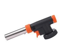 Chalumeau de cuisine rechargeable au butane à flamme réglable pour une utilisation culinaire, conçu pour durer avec des caractéristiques de sécurité pour les utilisateurs