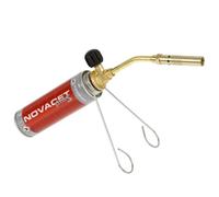 Chalumeau de plombier à gaz + Bouteille Propane 2100°C Soudures Fines 360° 2100°C KEMPER