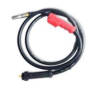 Chalumeau de Soudage MIG Structure Métal Résistante et Col Rigide Alimentation Du Fil Fluide Prise en Main Antifatigue Câble Épais Connecteur, 3 Mètres, style to 2