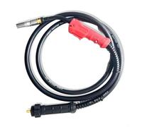 Chalumeau de Soudage MIG Structure Métal Résistante et Col Rigide Alimentation Du Fil Fluide Prise en Main Antifatigue Câble Épais Connecteur, 5 Mètres, style to 4