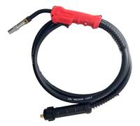 Chalumeau de Soudage MIG Structure Métal Résistante et Col Rigide Alimentation Du Fil Fluide Prise en Main Antifatigue Câble Épais Connecteur, 5 Mètres, style to 3
