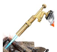 Chalumeau de soudage pour téléphone portable avec allumeur - Tête de flamme réglable - Démarreur portable pour cuisiner, souder, souder, chauffage, barbecue en plein air, bricolage, artisanat - En