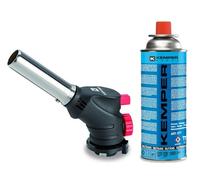 Chalumeau gaz multifonctions KEMPER + Cartouche butane 227gr Multifonctions