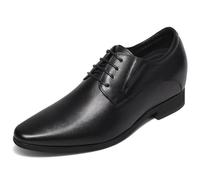 CHAMARIPA Chaussures Rehaussantes de Type Oxford Noir pour Homme - Hauteur 8 cm-H62D11K011D
