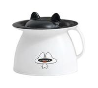 Chamber Pot With Lid - Portable Bedside Urinal, Cute Cat Toilet, 1.5l Travel Container | Convenient Hygiene Accessory For Outdoor Travel Camping Hiking Car Trips Home Bedroom Hospital