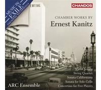Chamber Works By Ernest Kanitz CD