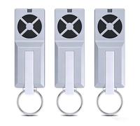 Chamberlain Lot de 3 télécommandes de rechange pour télécommande Chamberlain 4 canaux pour motorisation de porte de garage et commande de porte extérieure 433 MHz, compatible avec ML500, ML700, ML850