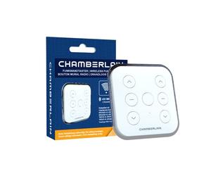 Chamberlain RTXW2-10 Émetteur Mural sans Fil 2 canaux pour volet Roulant Blanc