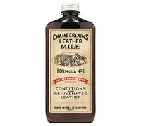 Chamberlain's Leather Milk - Liniment n° 1 - Lait assouplissant Cuir - avec Coton - Naturel/Non Toxique/USA - 2 Tailles - 0.35 L