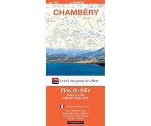 Chambéry, Savoie - Plan de ville | Blay Foldex