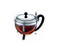 Bodum - 1921-16-6 - Chambord - Théière - Tamis en Inox - 1,3 L, Brillant.