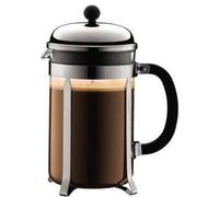 CHAMBORD - Cafetière à piston BODUM 12 tasses 1.5 l acier inox