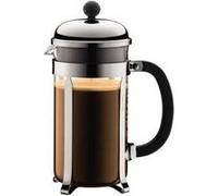 CHAMBORD Cafetiere a piston BODUM 8 tasses 1.0 l acier Gris Gris