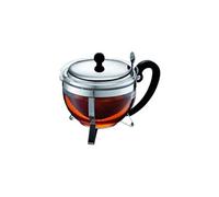 Bodum 1921-16-6 appareil à thé 1,5 L Noir, Argent, Transparent