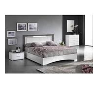 Chambre 140x190cm avec Commode et Chevets - FADILY -