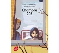 Chambre 203 Cécile Demeyere-Fogelgesang (Auteur), Pierre Bailly (Conception couverture ou illustration)