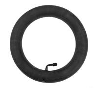 Chambre à air 10 x 2,0 pour landau et vélo d'enfant 10 x 2,0 | Lot de 2, valve coudée pour accès, caoutchouc butyle, haute étanchéité à l'air, convient aux poussettes