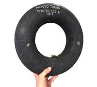 Chambre à air 16 x 6,50-8/7,50-8 pour tondeuse autoportée compatible avec divers pneus tracteur tondeuse à gazon avec valve coudée à 90° courbée