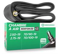 Chambre à Air 19 Pouces pour Pneus 70/90-19 70/100-19 2.50-19 et 2.75-19 - Renforcée
