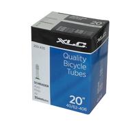 Chambre à air 20" XLC 20x 1.5/2.5 40/62-406 33 mm AV Schrader Gris