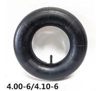 Chambre à air 4 10/3 50 6 pour trottinette électrique et brouette Construction en caoutchouc pour une utilisation fiable (bouche droite)