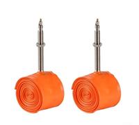 Chambre à air 40,6 x 3,5 cm pour vélo d'enfant, valve en métal, résistante aux chocs et aux variations de température, offrant de meilleures capacités d'accélération et d'escalade (2 pièces)