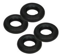 Chambre à air 4pcs 3.00 4 260x85 pour roue de diable Caoutchouc Noir G