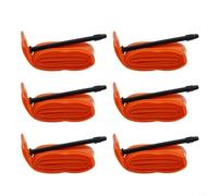 Chambre à air 700C pour vélo de route en TPU, ne pèse que 35 g, compatible avec les pneus 23C 25C 26C 28C 30C 32C, valve renforcée, performance durable (6 pièces FV85)