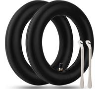 Chambre à air 8,5 pouces compatible 50/75-6.1 avec Xiaomi Pro 2 / M365 / M365 Pro / 1S / Essential, pneus 8 1/2 x2 Avec 2 leviers de montage pour chambres à air E Scooter