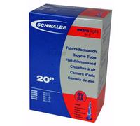 Schwalbe Chambre à air Extralight 20" – 20 x 0,90-1,50 – Valve Schrader 40 mm