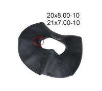 Chambre À Air De Haute Qualité 18.00x8.50/9.50-8 20x8.00/21x7.00-10 16x6.50-8 16x8-7 Compatible Avec Les Pneus De Moto, Scooter Et VTT De 8 Pouces 10(20x8.00 21x7.00-10)