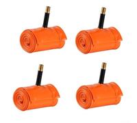 Chambre à air de vélo de 27,5 pouces pour pneus de montagne 27,5 x 1,9-2,5 AV Buse de valve pour matériau TPU, compatible avec freins sur jante et freins à disque (lot de 4)