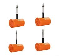 Chambre à air de vélo de montagne, pour Tpu 26 x 2 3 à 2 5 avec valve en alliage d'aluminium ABS, léger, pour jantes et freins à disque (4 pièces)