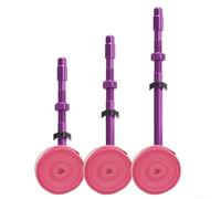 Chambre à air de vélo légère 38 g avec valve en métal et noyau amovible pour une meilleure étanchéité et stabilité, compatible avec différentes hauteurs de jante 45/65/85 mm (38 g 65 mm)