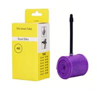 Chambre à air de vélo ultra légère 700C, pesant 32 g, pour TPU compatible avec pneus 23C à 40C, offre une absorption exceptionnelle des chocs (3 x 23-32 C FV65)