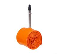 Chambre à air de VTT pour pneus de 27,5" 2,3 2,4 2,5 en matériau TPU et valve en métal, pression des pneus stable et accélération améliorée (2 pièces)