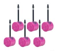 Chambre à air en TPU 700C conçue pour les vélos de gravier et de route, légère 42 g/65 g, absorption des chocs et stabilité exceptionnelles (6 pièces 18-23C)