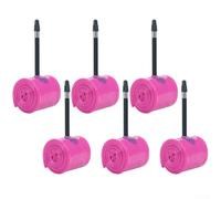 Chambre à air en TPU 700C pour vélos de gravier et de route, poids de 42 g pour la route, 65 g pour le gravier, stabilité supérieure et performance d'absorption des chocs (6 pièces 35-40 C)