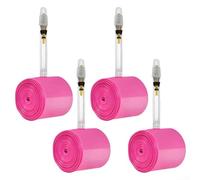 Chambre à air en TPU ultra léger de 28 g pour roues 700 C, convient aux pneus de 23 C à 32 C, avec buse de conversion et visibilité claire du noyau de valve. Conçu pour les systèmes de freins sur