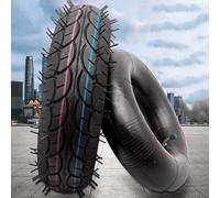 Chambre à air et pneu extérieur 4 10/3 50 6 pour scooter électrique et tricycle de rechange compatible avec les appareils de mobilité des personnes âgées