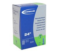 Schwalbe - 24'' Schlauch Nr. 9 28/47-507/541 - Chambre à air pour vélo - 24'' x 1,125-1,90'' - 28/47-507/541 - black