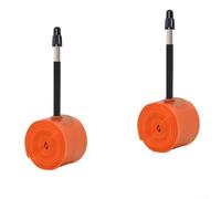 Chambre à air légère de 35 g pour vélo de route 700C pour matériau TPU pour 23C, 25C, 26C, 28C, 30C Absorption optimale des chocs (2 pièces FV45)
