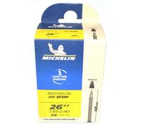 MICHELIN Appareil Photo C4 Airstop 26 x 1,85 - 2,40 Presta Valves Sport, Noir (Noir), 48